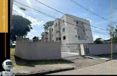 Apartamento com 2 quartos à venda na rua alexandre de gusmão, 16, guarani, colombo, 55 m2 por r$ 279.000