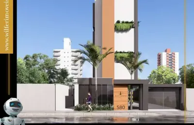 Apartamento com 1 quarto à venda na rua joaquim amaral, 580, jardim das américas, curitiba, 30 m2 por r$ 357.000