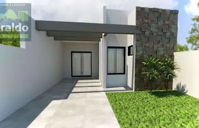 Casa com 2 quartos à venda na Rua C, Matinhos, Praia Grande, Matinhos