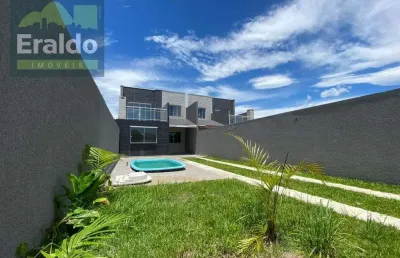 Sobrado em balneário shangri-lá - pontal do paraná, pr