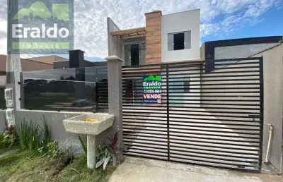 Sobrado em balneário shangri-lá - pontal do paraná, pr