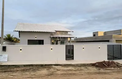 Casa de condomínio à venda em itaboraí, caluge, com 3 quartos, 80m²