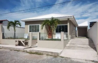 Casa de condomínio à venda em itaboraí, caluge, com 3 quartos, 80m²