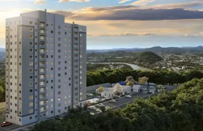 Apartamento com 2 quartos à venda no badenfurt, blumenau , 48 m2 por r$ 244.990