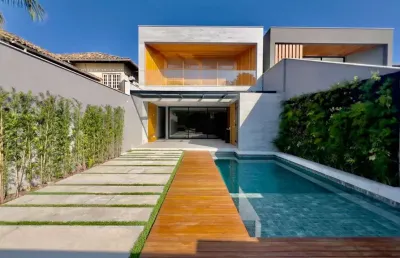 Casa contemporânea com piscina e 4 quartos à venda, 500 m² por r$ 4.990.000 - barra da tijuca.