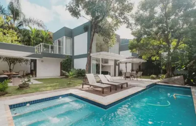 Excelente casa com 5 suítes reserva do itanhangá barra da tijuca