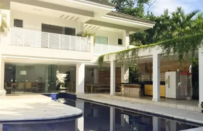 Casa com 6 quartos sendo 5 suítes à venda, 850 m² por r$ 5.500.000 - reserva do itanhangá,  barra da tijuca - rio de janeiro/rj