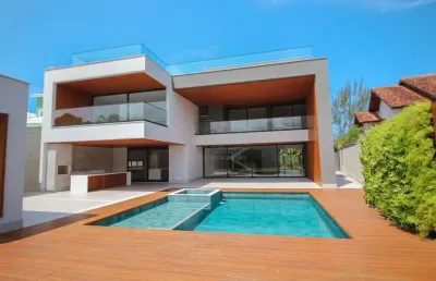 Casa com 5 dormitórios à venda, 1470 m² por r$ 19.600.000,00 - barra da tijuca - rio de janeiro/rj