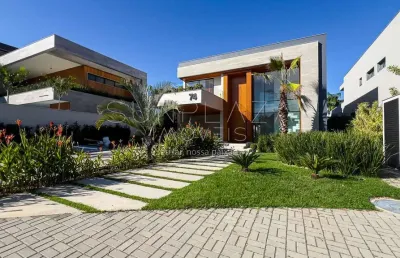 Casa primeira locação alphaville, 4 suítes com elevador.