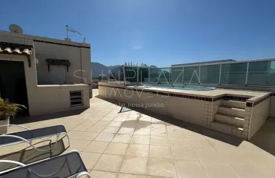 Cobertura com 3 quartos e 2 suítes à venda, 275 m² por r$ 1.750.000 - recreio dos bandeirantes - rio de janeiro/rj