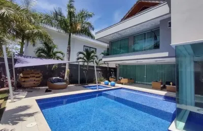 Casa com 4 quartos, 625 m² - venda por r$ 8.500.000 ou aluguel por r$ 55.216/mês - barra da tijuca - rio de janeiro/rj