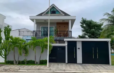 Casa com 4 suítes à venda, 400 m² por r$ 3.700.000 - recreio dos bandeirantes