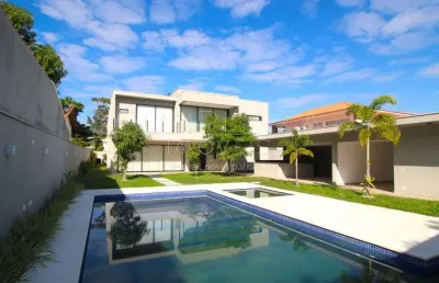 Casa com 5 dormitórios, 821 m² - venda por r$ 9.900.000,00 ou aluguel por r$ 57.202,00/mês - barra da tijuca - rio de janeiro/rj