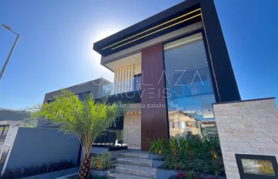 Casa moderna e mobiliada com 3 suítes, subsolo e lazer completo - recreio dos bandeirantes