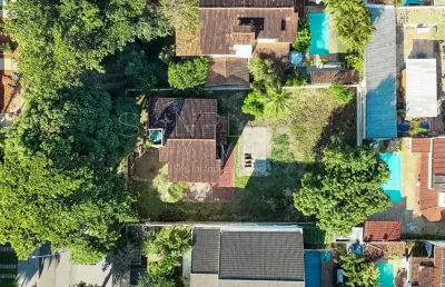 Terreno bifamliar com 719m² à venda no condomínio santa marina - barra da tijuca.