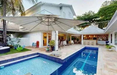 Casa à venda, 429 m² por r$ 4.800.000,00 - barra da tijuca - rio de janeiro/rj