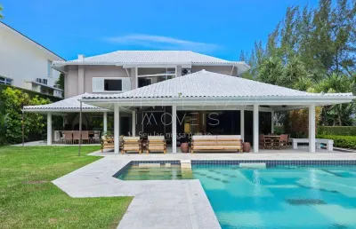 Casa com 4 quartos à venda, 882 m² por r$ 14.000.000 - barra da tijuca - rio de janeiro/rj