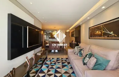 Excelente apartamento mobiliado de 03 dormitórios sendo 1 suíte á venda no bairro floresta - são josé/sc