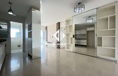 Apartamento aconchegante com 3 quartos e churrasqueira na varanda em campinas são josé-sc.