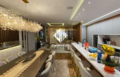 Apartamento de luxo 100% mobiado e equipado com 4 quartos em 304m² de área total à venda em campinas, são josé-sc!