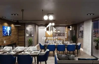 Apartamento na planta! 2 dormitórios sendo 1 suíte, sacada com churrasqueira, no bairro campinas em são josé.