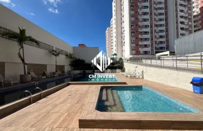 Lindo apartamento com 02 dormitórios sendo 1 suíte no bairro barreiros - são josé/sc.