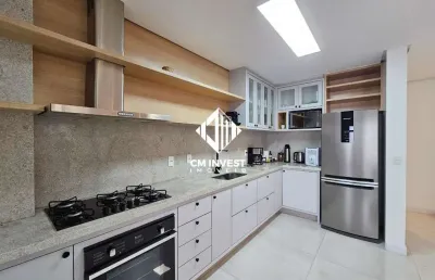 Apartamento mobiliado à venda em são josé-sc, nossa senhora do rosário, 3 quartos, 1 suíte, 2 salas, 1 banheiro, 1 vaga, 120m².