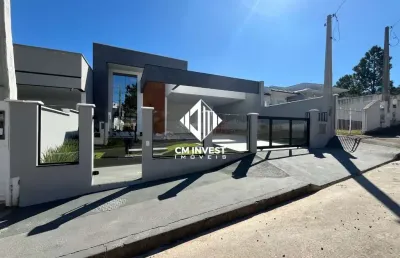 Casa de alto padrão no alta vista - são josé sc - 3 quartos,suíte e spa por r$ 1.099.000