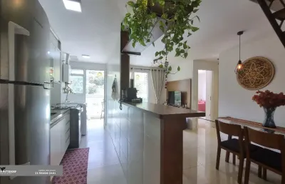 Vendo cobertura duplex – 3 quartos (1 suíte) – sol da manhã em vargem pequena