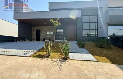 Casa nova à venda, em condomínio fechado de alto padrão em indaiatuba/sp