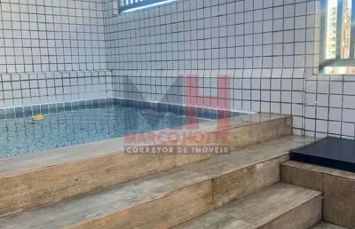Cobertura com 3 quartos, guilhermina, praia grande - r$ 600 mil, cod: 207023