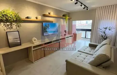 Apartamento com 3 dorms, guilhermina, praia grande - r$ 810 mil, cod: 207151