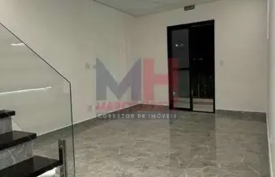 Sobrado de condomínio com 2 quartos, aviação, praia grande - r$ 365 mil, cod: 207355