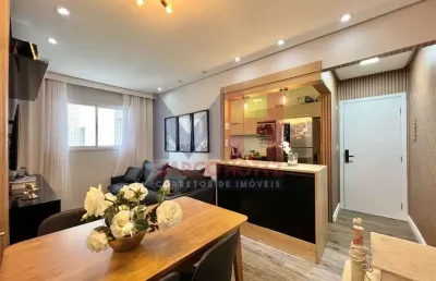 Apartamento com 2 quartos, guilhermina, praia grande - r$ 399 mil, cod: 207551