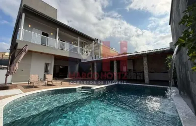 Sobrado com 5 quartos, canto do forte, praia grande - r$ 5.5 mi, cod: 207657