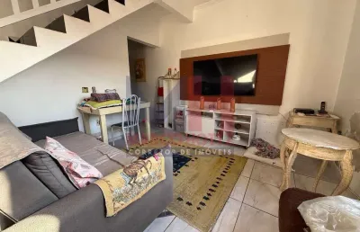 Sobrado com 2 quartos, quietude, praia grande - r$ 310 mil, cod: 207688