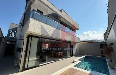 Sobrado com 4 quartos, flórida, praia grande - r$ 2.8 mi, cod: 207703