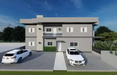 Apartamento para venda em garopaba, areias da palhocinha, 2 dormitórios, 1 banheiro, 1 vaga