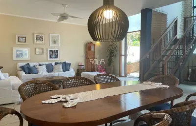 Casa mobiliada alugar no cond. campos de santo antonio, com 5 suítes