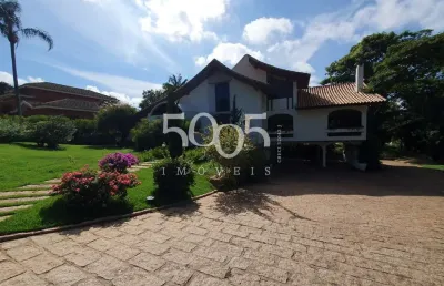 Casa de luxo para locação no condomínio terras de são josé em itu com 710m² de área construída e 6640 m² área total