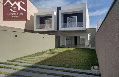 Casa com 3 dormitórios à venda, 120 m² por r$ 560.000,00 - nova são pedro - são pedro da aldeia/rj