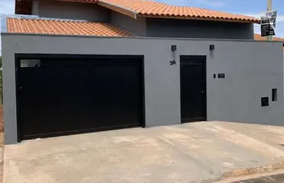 Casa nova à venda no residencial mais parque - barretos/sp