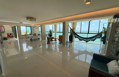 Lindo apartamento cobertura na beira-mar de candeias