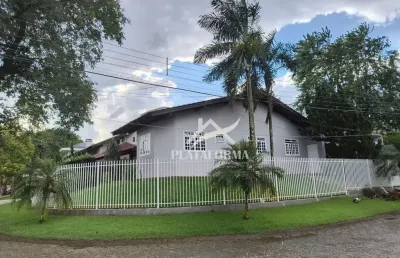 Casa em condomínio fechado com 3 quartos à venda no vorstadt, blumenau , 261 m2 por r$ 1.950.000