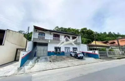 Ponto comercial com 3 salas para alugar no glória, blumenau , 300 m2 por r$ 5.500