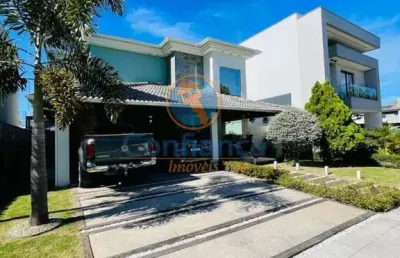 Casa duplex 4 quartos c/ 3 suítes | casa ampla com 311m² - boulevard lagoa  - serra/es