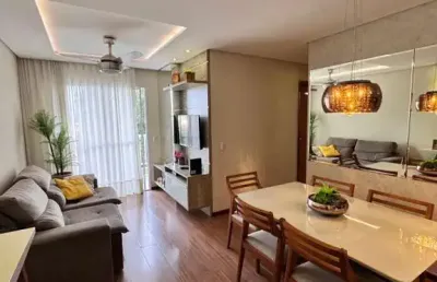 Apartamento 3 quartos c/ suíte | vaga de garagem coberta - paradiso condomínio clube valparaíso - serra/es