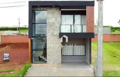 Sobrado condomínio heimtal park à venda por r$ 600.000 - heimtal - londrina/pr