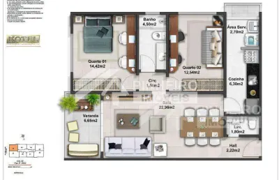 Apartamento à venda no Alto, Teresópolis 