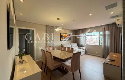 Apartamento com 2 quartos à venda no campo grande, santos , 98 m2 por r$ 650.000